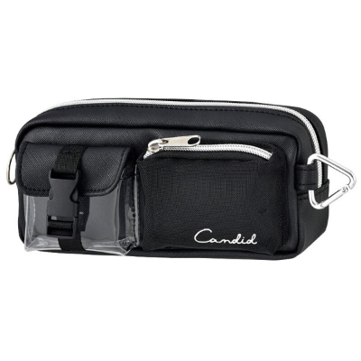 Buckle Pocket Pencil Case - Black (バックルポケットペンケース - ブラック)