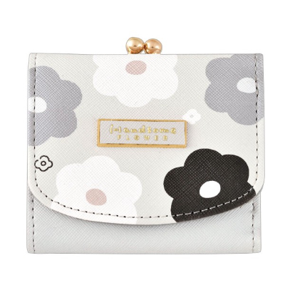 Tri-fold wallet - Handsome Flower (3つ折り財布 - ハンサムフラワー)