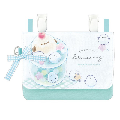 Wide pochette pocket with shoulder strap - Small and compact (ショルダー付きワイドポシェットポケット - ちんまりしまえなが)