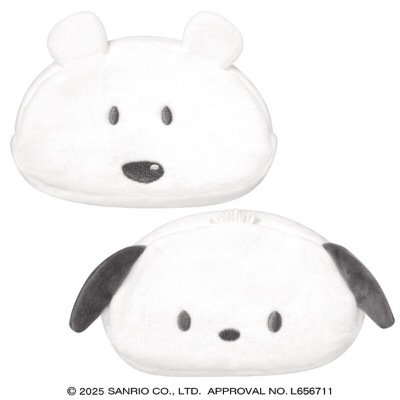 Hikkurun Pen Pouch Tama & Friends x Sanrio Characters - Pochi and Pochacco (ひっくるんペンポーチタマ＆フレンズ×サンリオキャラクターズ - ポチとポチャッコ)