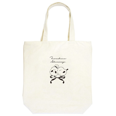 Trendy Tote Bag - Ribbon Long-tailed Tit (トレンドトートバッグ - リボンシマエナガ)