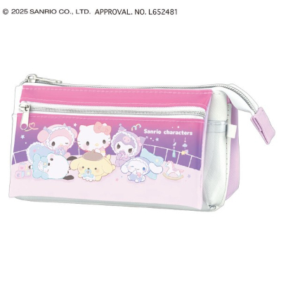 Flap Pocket Pencil Case Sanrio Characters - Sanrio Characters (フラップポケットペンケース サンリオキャラクターズ - サンリオキャラクターズ)