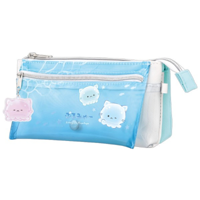 Flap pocket pen case Purunya - Fuyo Fuyo (フラップポケットペンケース ぷるにゃー - ふよふよ)