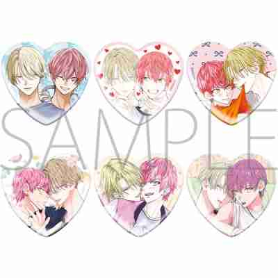 ミユキ蜜蜂 ハート形キャラバッジコレクション/営業ですから