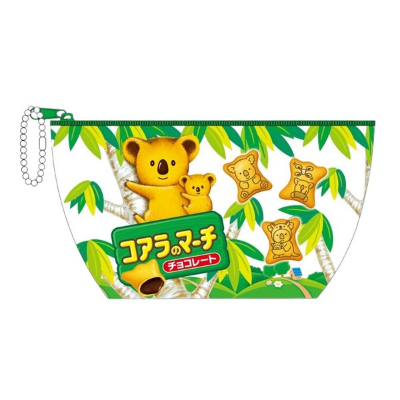 Boat-shaped pouch, candy packaging series - Koala's March (舟型ポーチ お菓子パッケージシリーズ - コアラのマーチ)