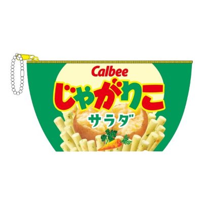 Boat-shaped pouch, snack packaging series - Jagariko (舟型ポーチ お菓子パッケージシリーズ - じゃがりこ)