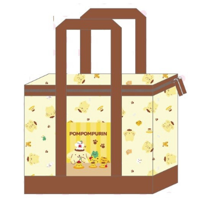 Insulated and heated leisure bag Pompompurin Sanrio Characters - Insulated and heated leisure bag Pompompurin (保冷保温レジャーバッグ ポムポムプリン サンリオキャラクターズ - 保冷保温レジャーバッグ ポムポムプリン)