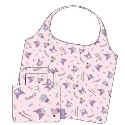 Eco Bag Sanrio Characters - Kuromi (エコバッグ サンリオキャラクターズ - クロミ)