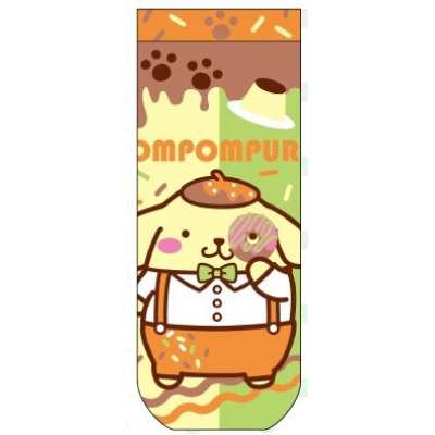 Jacquard socks Pompompurin Sanrio Characters - Pompompurin Donut (ジャガードソックス ポムポムプリン サンリオキャラクターズ - ポムポムプリン ドーナツ)