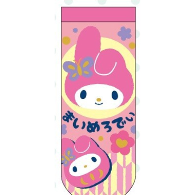 Jacquard Socks, Japanese Pattern Series, My Melody, Sanrio Characters - My Melody Modern (ジャガードソックス 和柄シリーズ マイメロディ サンリオキャラクターズ - マイメロディ モダン)