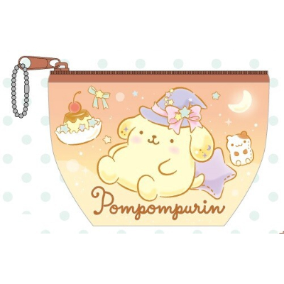 Mini Pouch Pom Pom Purin Sanrio Characters - Pom Pom Purin (ミニポーチ ポムポムプリン サンリオキャラクターズ - ポムポムプリン)