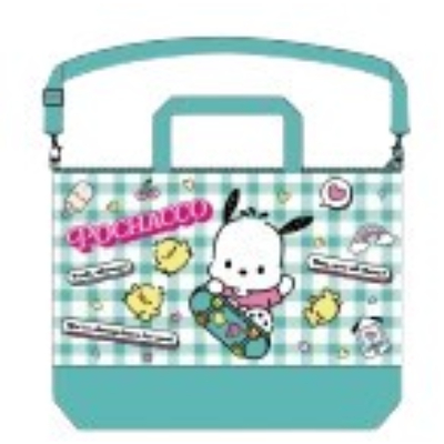 Pochacco Zipper 2-Way Tote Bag Sanrio Characters - Pochacco Zipper 2-Way Tote Bag (ファスナー2WAYトートバッグ ポチャッコ サンリオキャラクターズ - ファスナー2WAYトートバッグ ポチャッコ)