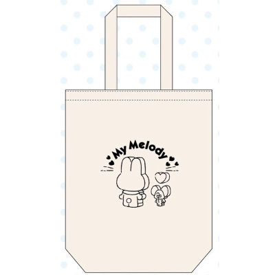 Canvas Tote Bag My Melody Sanrio Characters - Canvas Tote Bag My Melody (帆布トートバッグ マイメロディ サンリオキャラクターズ - 帆布トートバッグ マイメロディ)