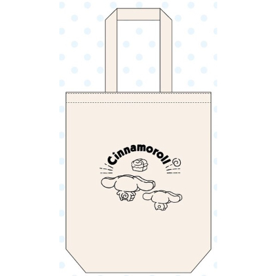 Canvas Tote Bag Cinnamoroll Sanrio Characters - Canvas Tote Bag Cinnamoroll (帆布トートバッグ シナモロール サンリオキャラクターズ - 帆布トートバッグ シナモロール)