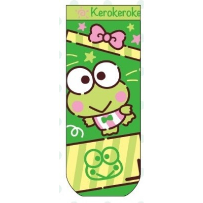Kerokerokeroppi Jacquard Socks - Sanrio Characters - Kerokerokeroppi Gift (ジャガードソックス けろけろけろっぴ サンリオキャラクターズ - けろけろけろっぴ ギフト)