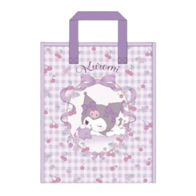 Kuromi Sanrio Characters Square Tote Bag - Kuromi (保冷保温スクエアトートバッグ クロミ サンリオキャラクターズ - 保冷保温スクエアトートバッグ クロミ)