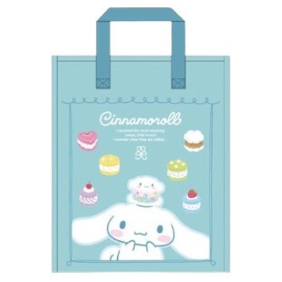 Insulated Square Tote Bag - Cinnamoroll - Sanrio Characters - Insulated Square Tote Bag - Cinnamoroll (保冷保温スクエアトートバッグ シナモロール サンリオキャラクターズ - 保冷保温スクエアトートバッグ シナモロール)