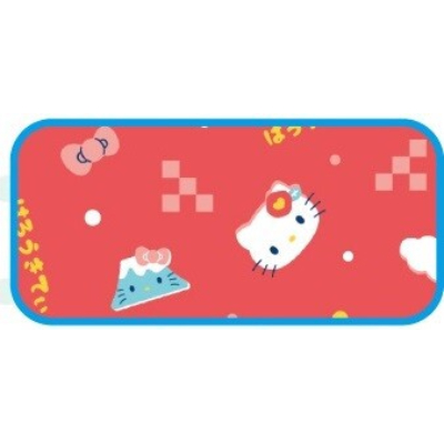 Eco Bag Hello Kitty Japanese Pattern Sanrio Characters - Japanese Pattern Eco Bag Hello Kitty Polka Dots (エコバッグ ハローキティ 和柄 サンリオキャラクターズ - 和柄エコバッグ ハローキティ 水玉模様) - Image 2