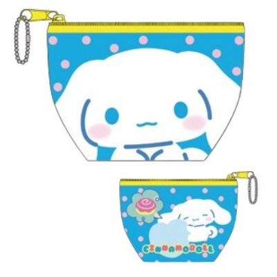 Mini Pouch Cinnamoroll Sanrio Characters - Cinnamoroll (ミニポーチ シナモロール サンリオキャラクターズ - シナモロール)