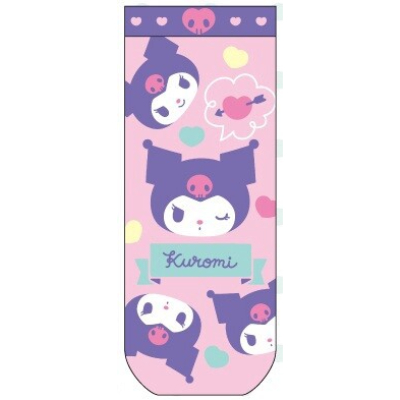 Jacquard Socks Kuromi Petit Heart Sanrio Characters - Jacquard Socks Kuromi Petit Heart (ジャガードソックス クロミ プチハート サンリオキャラクターズ - ジャガードソックス クロミ プチハート)