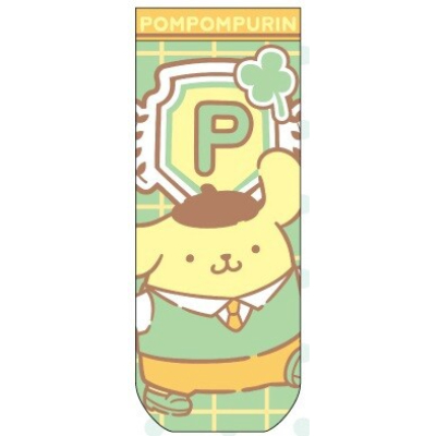 Jacquard socks Pompompurin School Sanrio Characters - Jacquard socks Pompompurin School (ジャガードソックス ポムポムプリン スクール サンリオキャラクターズ - ジャガードソックス ポムポムプリン スクール)