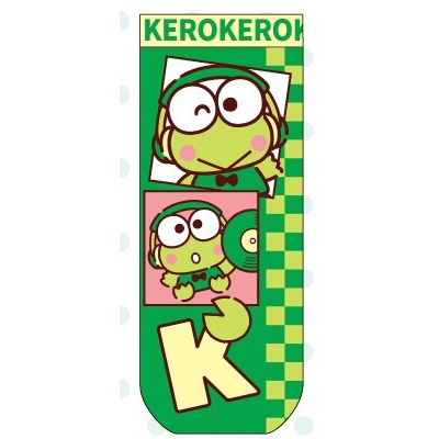 Jacquard Socks Kerokerokeroppi Big Initial Sanrio Characters - Jacquard Socks Kerokerokeroppi Big Initial (ジャガードソックス けろけろけろっぴ ビッグイニシャル サンリオキャラクターズ - ジャガードソックス けろけろけろっぴ ビッグイニシャル)