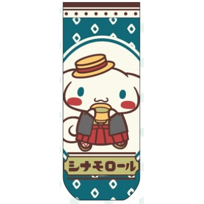 Jacquard Socks Cinnamorow Roman Sanrio Characters - Jacquard Socks Cinnamorow Roman (ジャガードソックス シナモロー ロマン サンリオキャラクターズ - ジャガードソックス シナモロー ロマン)
