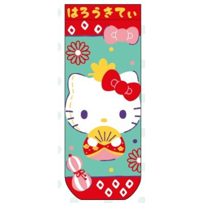 Jacquard Socks Hello Kitty Miyabi Sanrio Characters - Jacquard Socks Hello Kitty Miyabi (ジャガードソックス ハローキティ雅 サンリオキャラクターズ - ジャガードソックス ハローキティ雅)