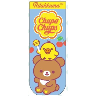 Jacquard socks Rilakkuma x Chupa Chups Cherry (ジャガードソックス リラックマ×チュッパチャプス チェリー)