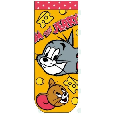 Tom and Jerry Cheese Jacquard Socks (ジャガードソックス トムとジェリー チーズ)