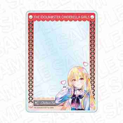 (s)アイドルマスター シンデレラガールズ 硬質カードケース PALE TONE series 黒埼ちとせ サブカルファッションVer 送料別880円