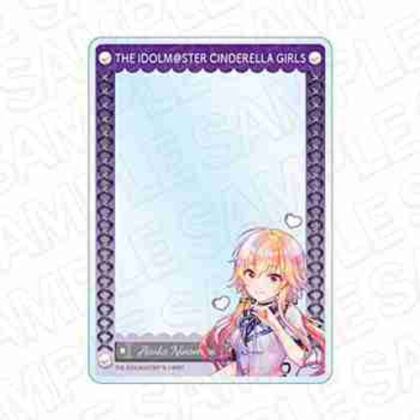 (s)アイドルマスター シンデレラガールズ 硬質カードケース PALE TONE series 二宮飛鳥 サブカルファッションVer. 送料別880円