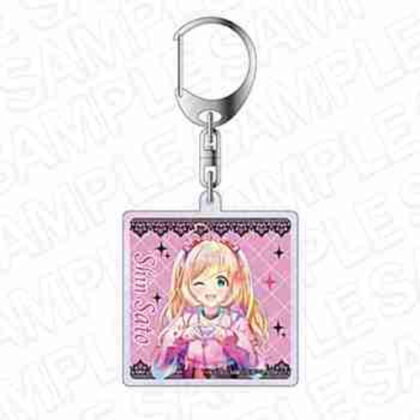 (s)アイドルマスター シンデレラガールズ オーロラアクリルキーホルダー PALE TONE series 佐藤心 サブカルファッションVer 送料別880円