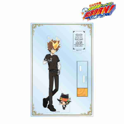 (s)TVアニメ『家庭教師ヒットマンREBORN!』 描き下ろし 沢田 綱吉&リボーン カジュアルコーデver. パーツ 送料別880円