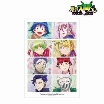 (s)魔入りました!入間くん 集合 grunge CANVAS A3マット加工ポスター 送料別880円