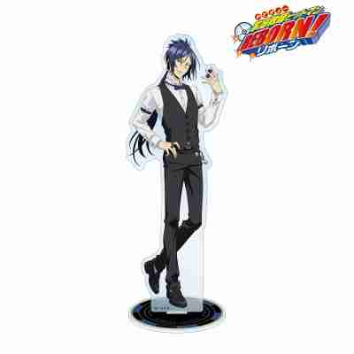 (s)TVアニメ『家庭教師ヒットマンREBORN!』 描き下ろし 六道 骸(10年後) カジノver. 特大アクリルスタ 送料別880円