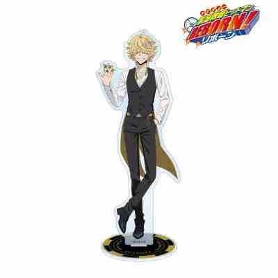 (s)TVアニメ『家庭教師ヒットマンREBORN!』 描き下ろし ベルフェゴール(10年後) カジノver. 特大アクリル 送料別880円