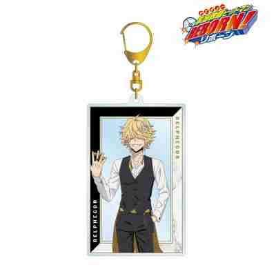 (s)TVアニメ『家庭教師ヒットマンREBORN!』 描き下ろし ベルフェゴール(10年後) カジノver. BIGアクリルキ 送料別880円