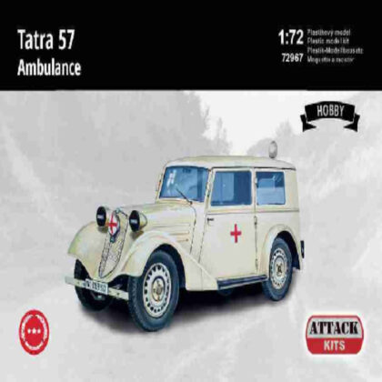 1/72 タトラ 57 救急車(チェコスロバキア民間、ドイツ軍)