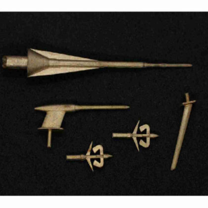 1/32 MiG-29 ピトー管、ダイナミック圧力プローブとアンテナセット