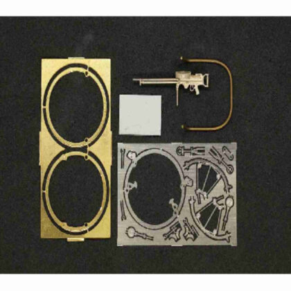 1/48 日本軍 九二式7.7mm旋回機銃 w/スカーフ・リング銃架