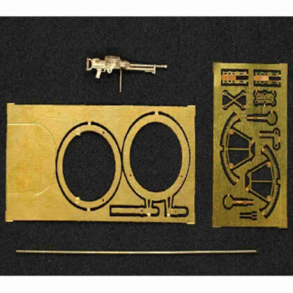 1/72 ルイス Mk.I 軽機関銃 w/スカーフ・リング銃架