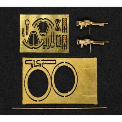 1/72 ルイス Mk.I 連装軽機関銃 w/スカーフ・リング銃架