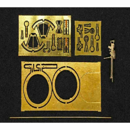 1/72 日本軍 九二式7.7mm旋回機銃 w/スカーフ・リング銃架