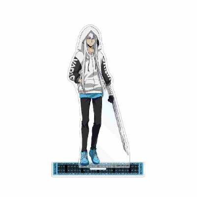 (s)TVアニメ『家庭教師ヒットマンREBORN!』 描き下ろしイラスト スペルビ・スクアーロ ストリートver. BIGアクリルス 送料別880円