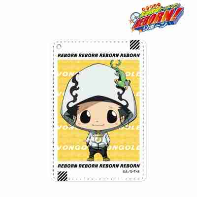 (s)TVアニメ『家庭教師ヒットマンREBORN!』 描き下ろしイラスト リボーン ストリートver. 1ポケットパスケース 送料別880円