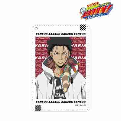 (s)TVアニメ『家庭教師ヒットマンREBORN!』 描き下ろしイラスト XANXUS ストリートver. 1ポケットパスケース 送料別880円