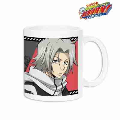 (s)TVアニメ『家庭教師ヒットマンREBORN!』 描き下ろしイラスト 獄寺隼人 ストリートver. マグカップ 送料別880円