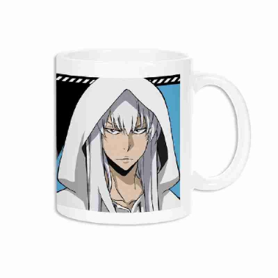 (s)TVアニメ『家庭教師ヒットマンREBORN!』 描き下ろしイラスト スペルビ・スクアーロ ストリートver. マグカップ 送料別880円