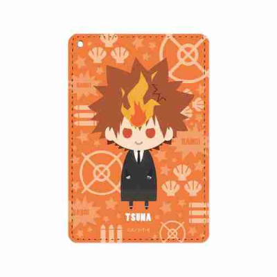 (s)TVアニメ『家庭教師ヒットマンREBORN!』 沢田綱吉(ハイパー死ぬ気モード) NordiQ 1ポケットパスケース 送料別880円